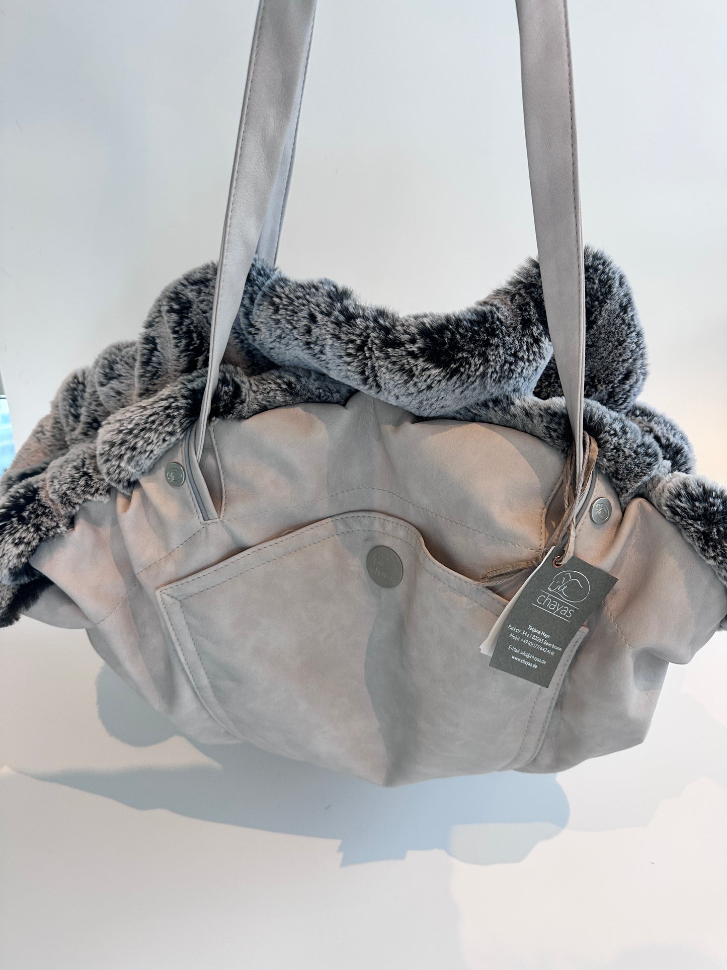 Bolso de perro Roundtrip Sand Salt & Pepper, M