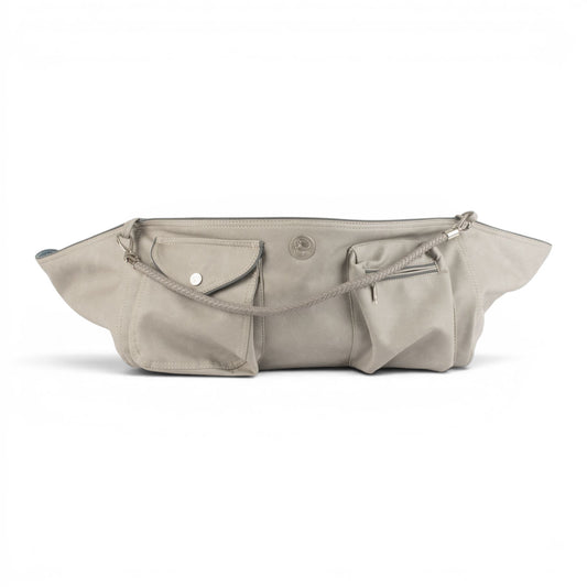 Hundetasche Weekender Solo [[ platin grey - iceblue ]]