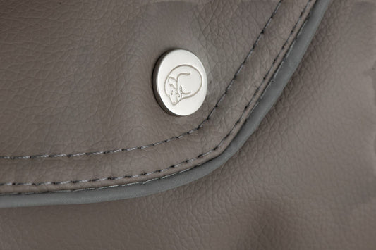 Hundetasche Weekender [[ Dark Taupe - Dusty Rose ]]