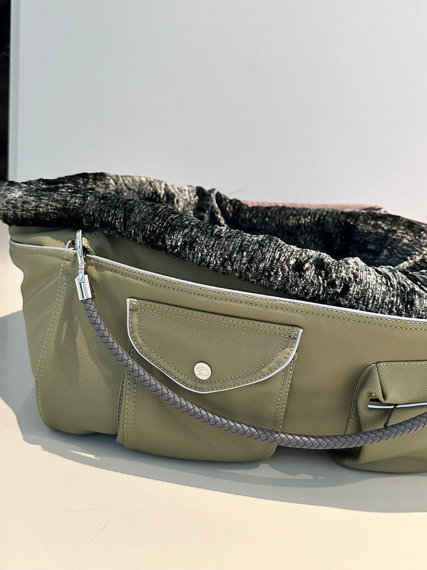 Hundetasche Weekender 4Seasons, moosgrün, M