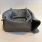 Hundetasche Weekender [[ dark taupe - iceblue ]]
