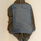 Hundetasche Weekender [[ dark taupe - iceblue ]]