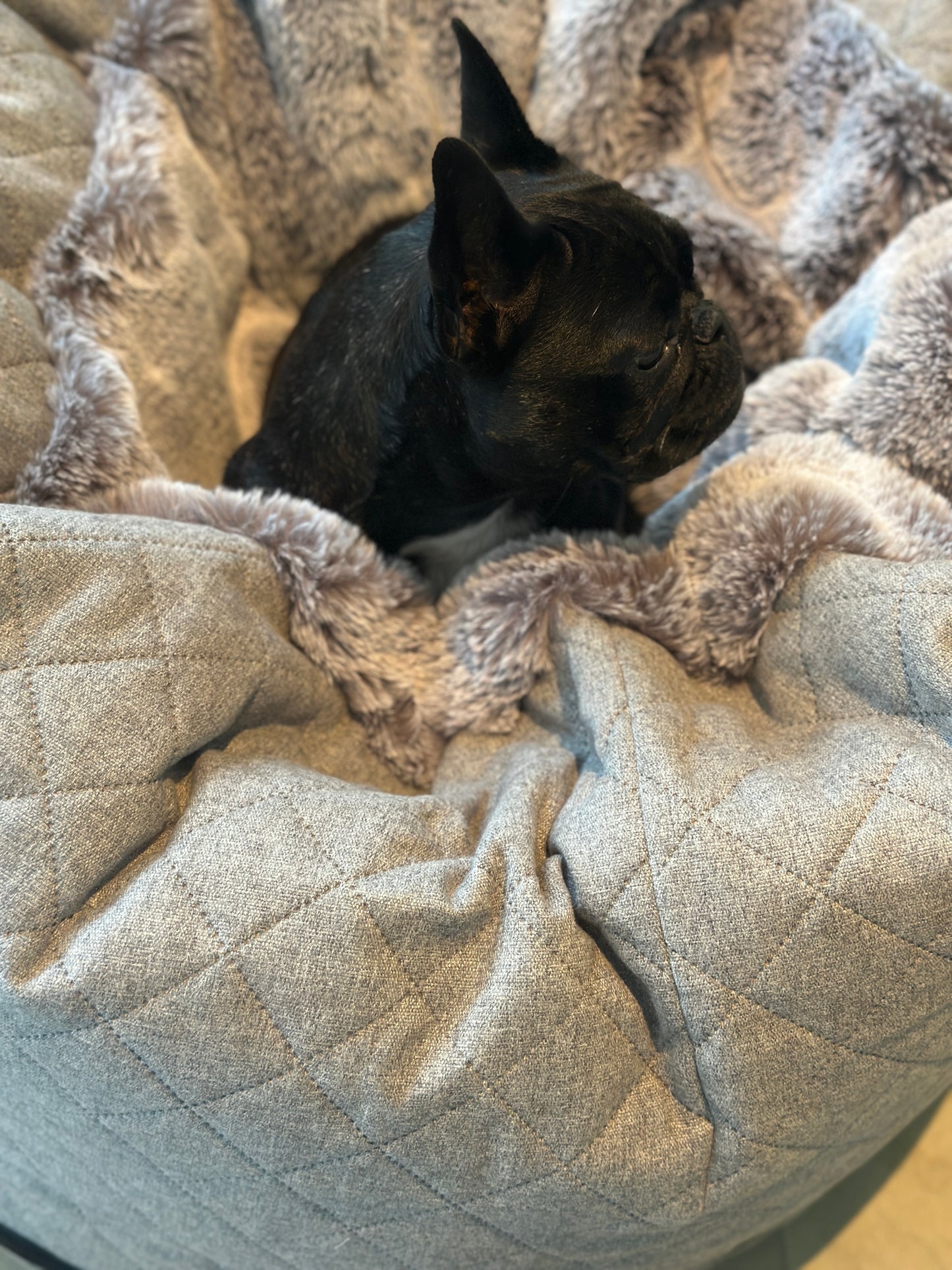 Cama para perros - Cueva Hideaway Stitch