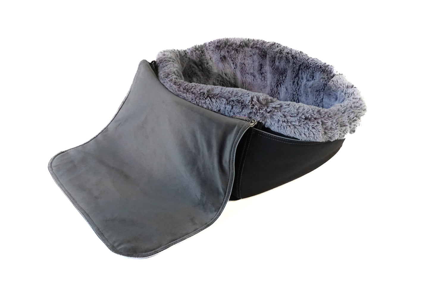 Weekender 4Estaciones, negro con costuras en contraste, M