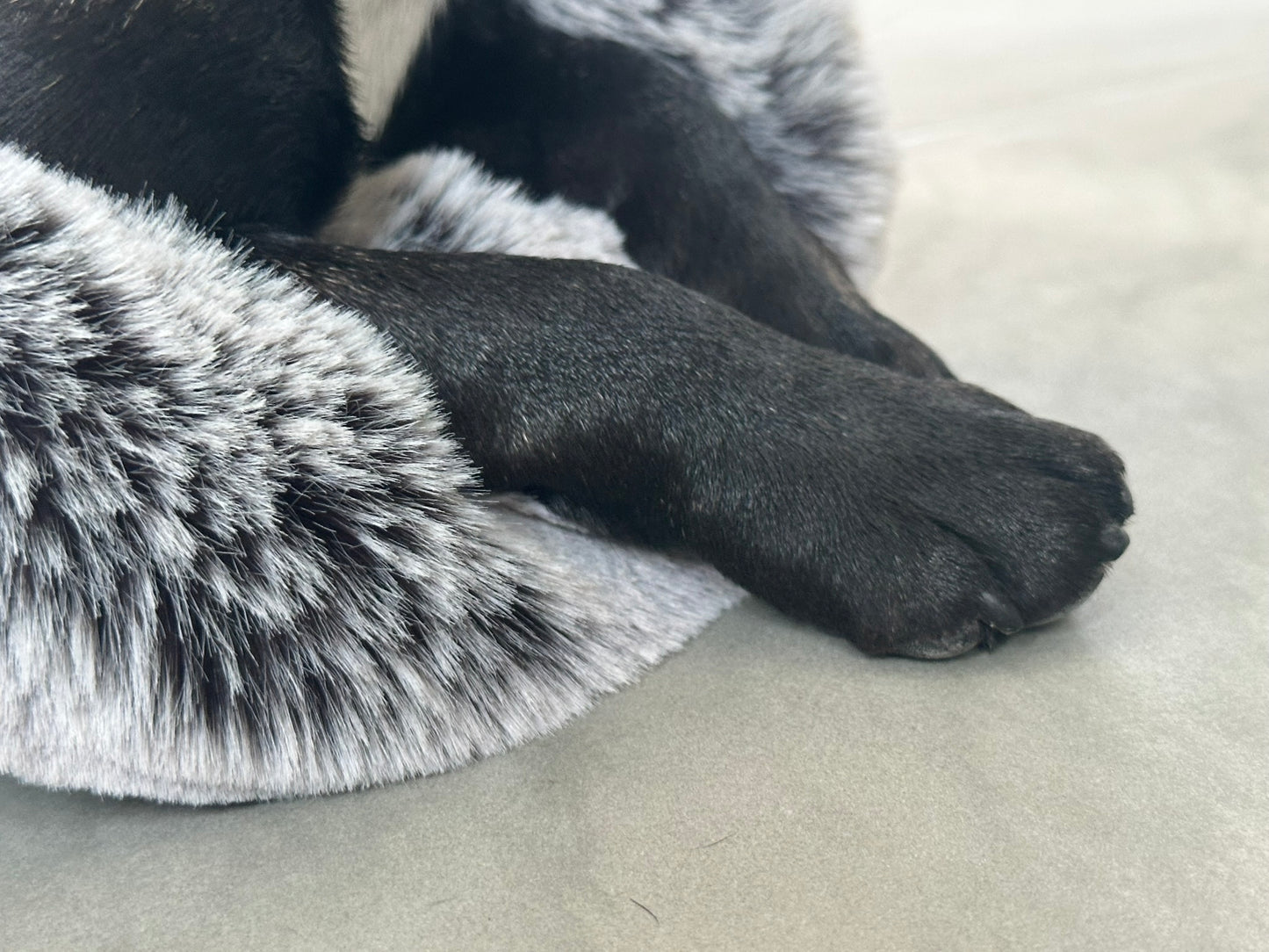 Hundetasche Weekender taupe-wildberry, salt & pepper Inlay
