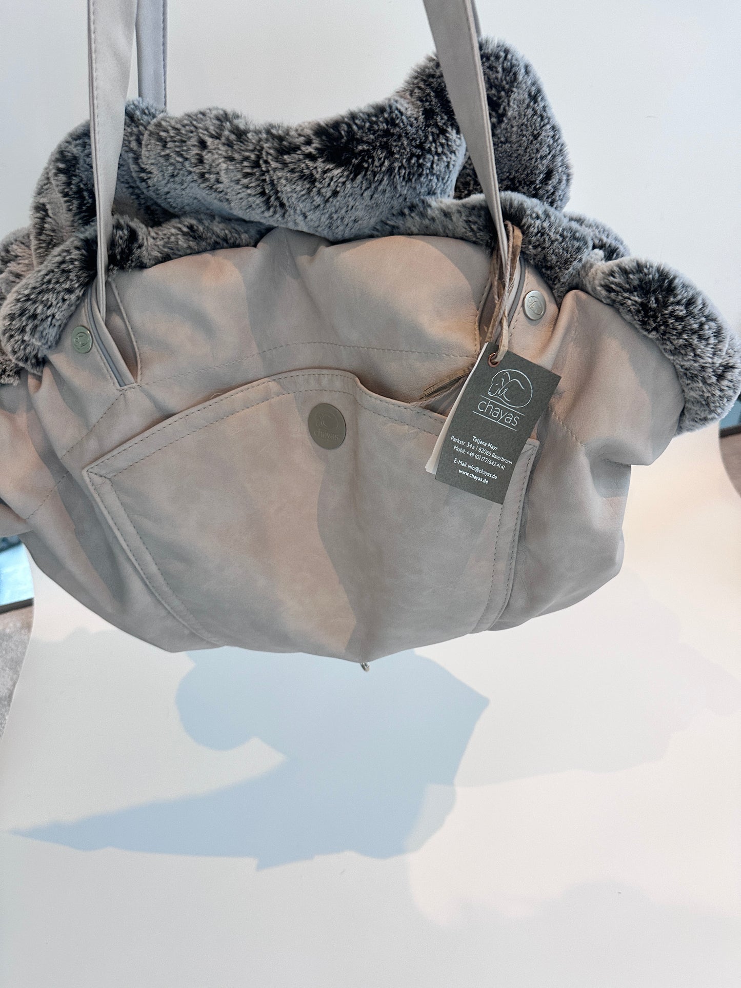 Bolso de perro Roundtrip Sand Salt & Pepper, M