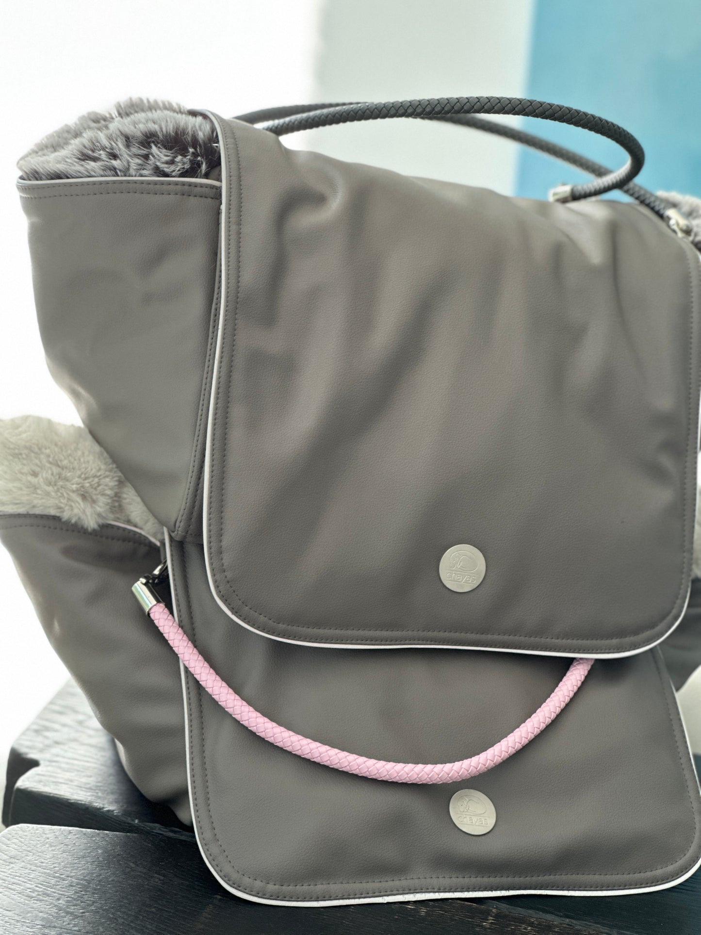 ¡Engánchalo! Asa trenzada intercambiable