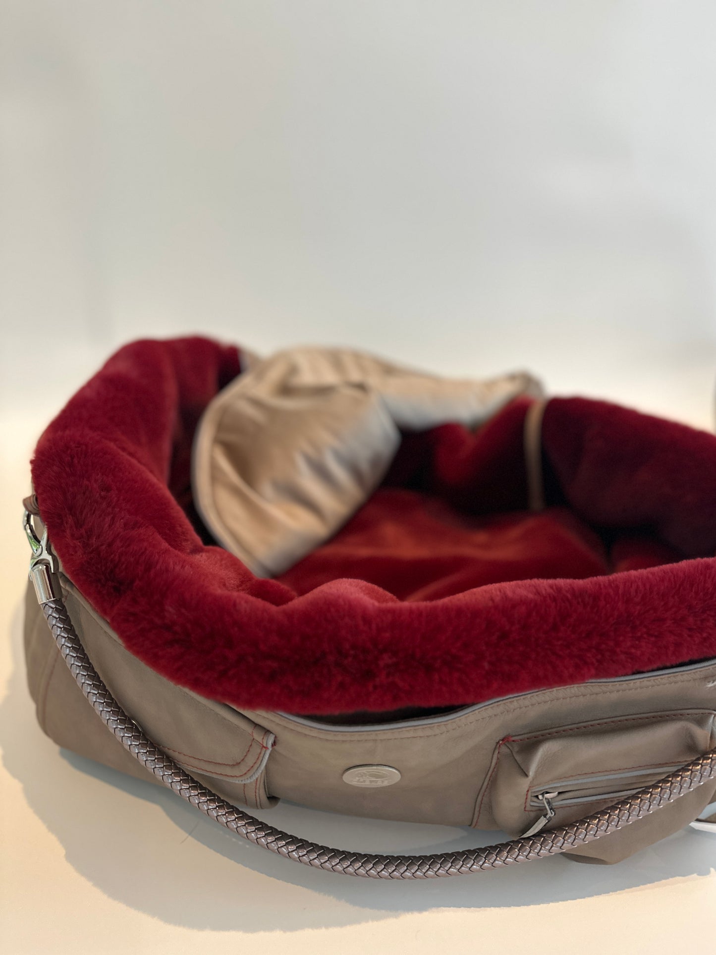 Bolsa de transporte para perros Weekender 4Seasons [[ Color: sandy red, Tamaño: M ]]