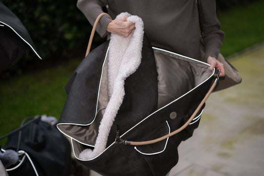 Hundetasche Weekender 4Seasons, anthrazit natur, M